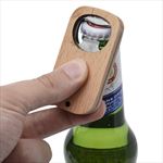 HH2403 Bamboo Bottle Opener With Custom Imprint